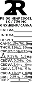 Load image into Gallery viewer, .5 G BULK WHOLESALE 100% PURE SOLVENTLESS ADDITIVE FREE HEMP CBD OG KUSH TERPENE INFUSED ISO PINEAPPLE EXPRESS TERPENE INFUSED BROAD SPEC OIL MIX. T2PRI - T2PRI
