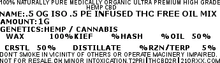 Load image into Gallery viewer, .5 G BULK WHOLESALE 100% PURE SOLVENTLESS ADDITIVE FREE HEMP CBD OG KUSH TERPENE INFUSED ISO PINEAPPLE EXPRESS TERPENE INFUSED BROAD SPEC OIL MIX. T2PRI - T2PRI